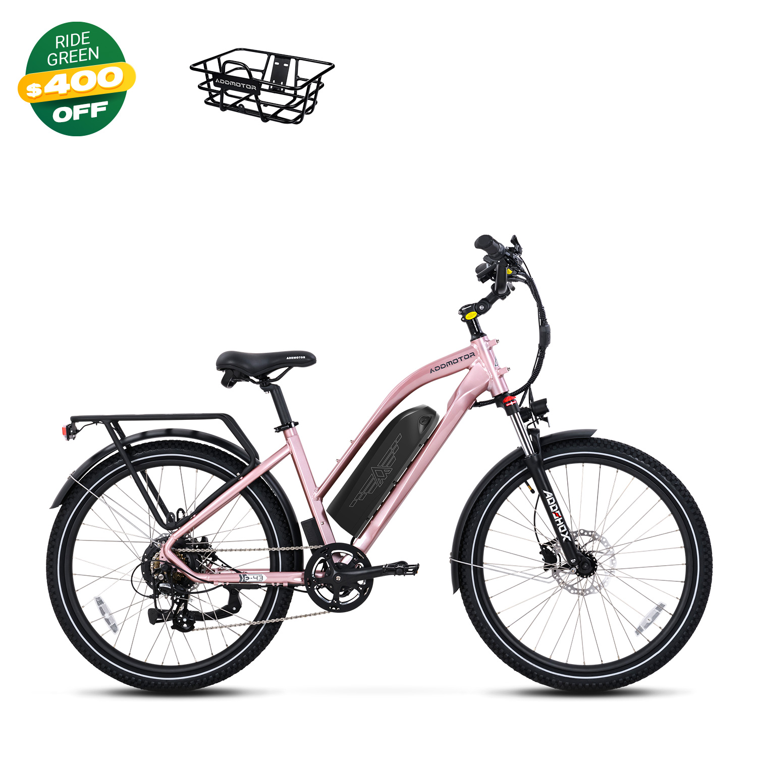 Motor Class Three Electric Bike Citypro E-43 Electric Commuter Bike