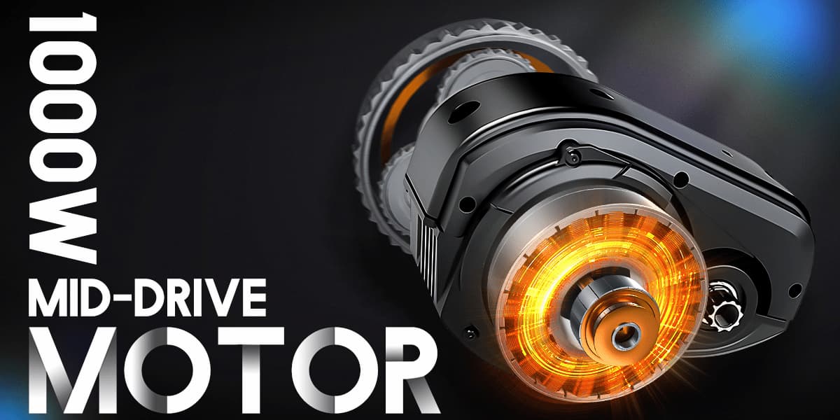 Mid-Drive 1000W Motor